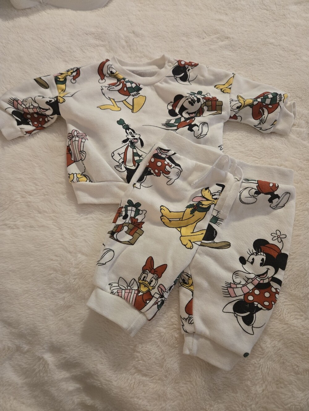 Disney Jogging Outfit Set with Minnie, Donald, Daisy & Pluto Print